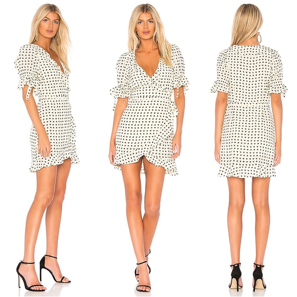 $225 FOR LOVE & LEMONS WRAP DRESS REALISATION PAR - Picture 3 of 15